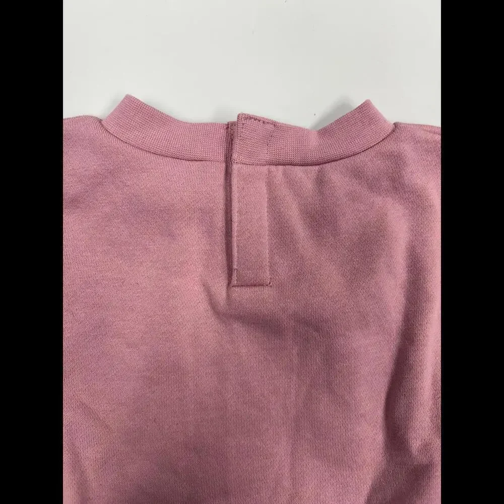 Nike Girls' Glitter Logo Pink Sweatshirt